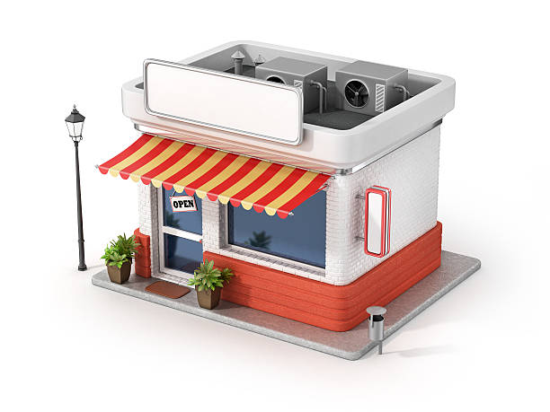 istock Concept of shop. 486426856