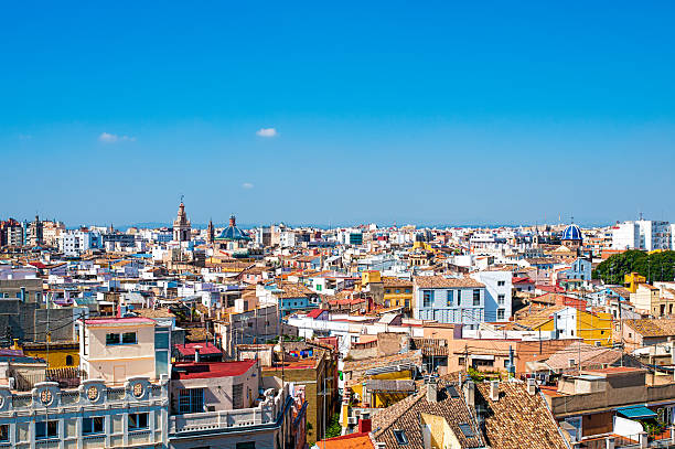 istock View above of Valencia, Spain 486427366