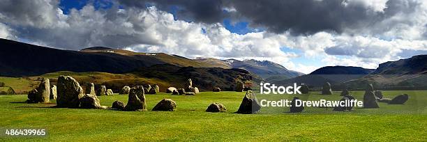 Stone Circle Stock Photo - Download Image Now - Agricultural Field, Circle, Cumbria