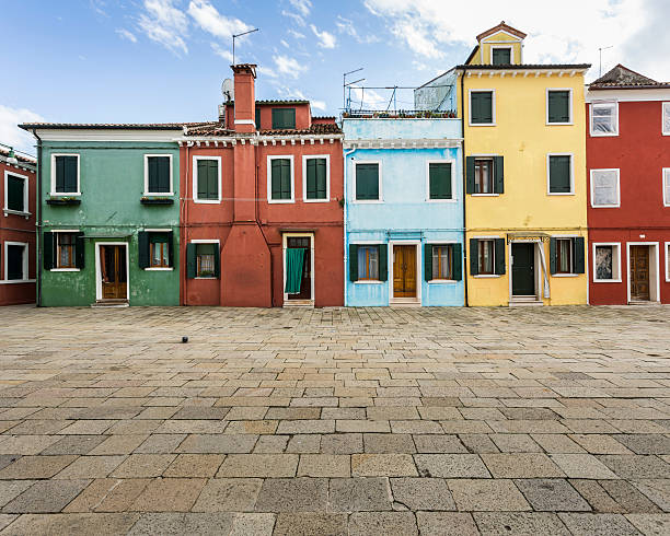 istock Colorful homes – Burano, Italy 486443257