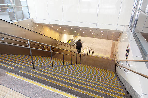 istock stairs at a metro railway station 486443889