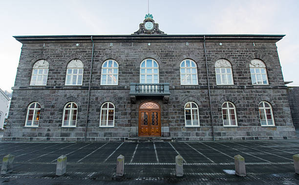 istock National Parliament Building, Reykjavik, Iceland 486444855