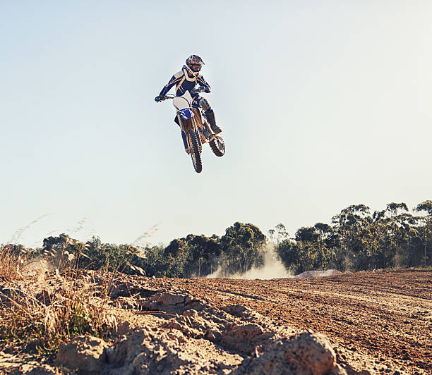 istock Hitting the jump at full throttle 486445803