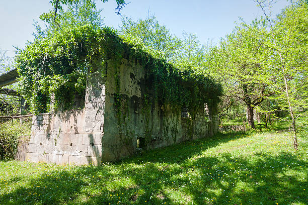 istock destroyed house in Abkhazia 486450784