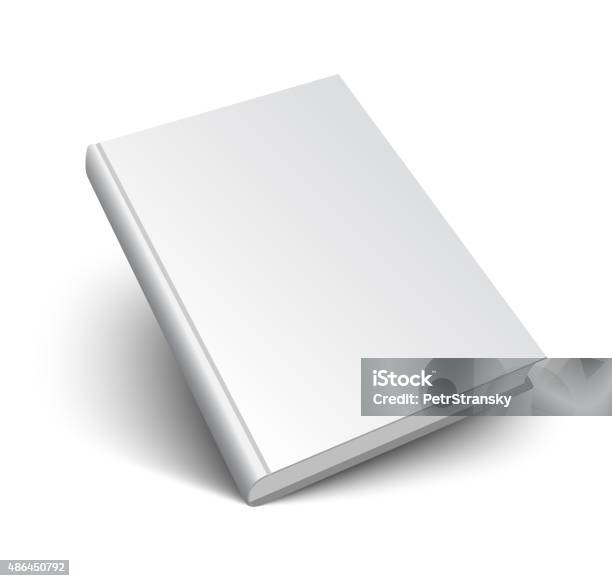 Blank Book On White Stock Photo - Download Image Now - Book, Template, E-Reader