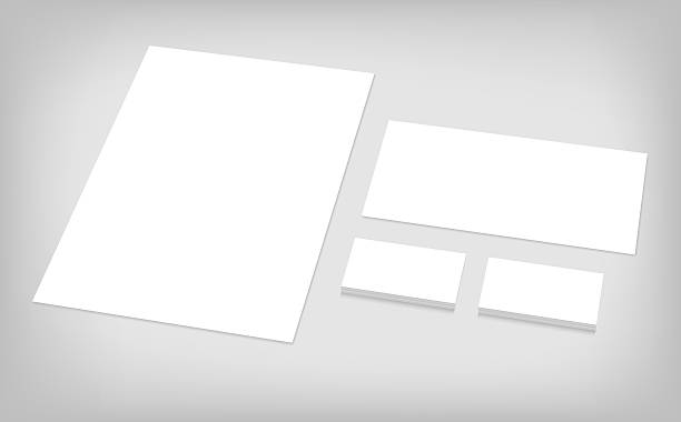 istock set of corporate identity template 486450870