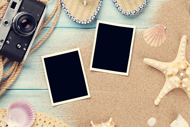 istock Travel and vacation photo frames and items 486451592