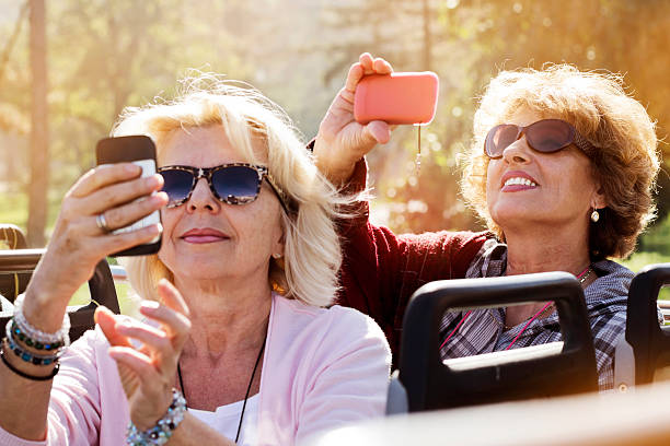 istock Enjoying Double-Decker Bus ride in city 486451734