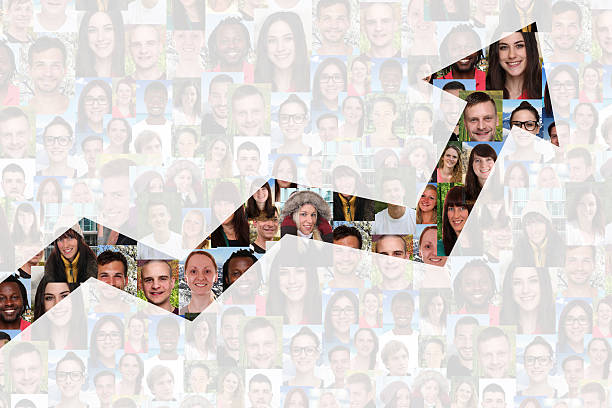 istock Success or successful growth strategy in business with people 486454486