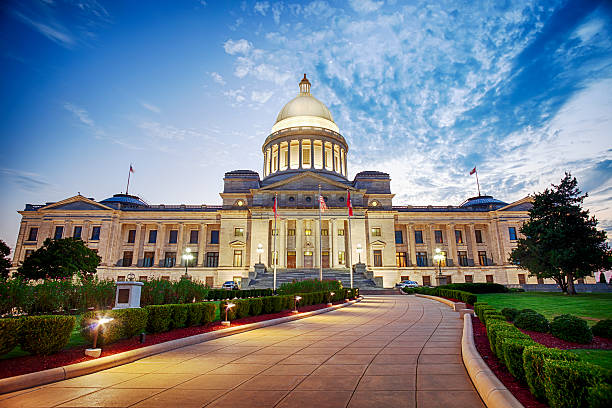 istock Arkansas State Capitol Building In Little Rock 486459732