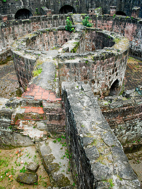 istock Ruined Spanish Fort at Intramuros Manila 486460502