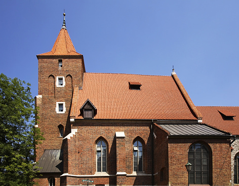 Church of the Holy Cross in Kazimierz. Krakow. Poland