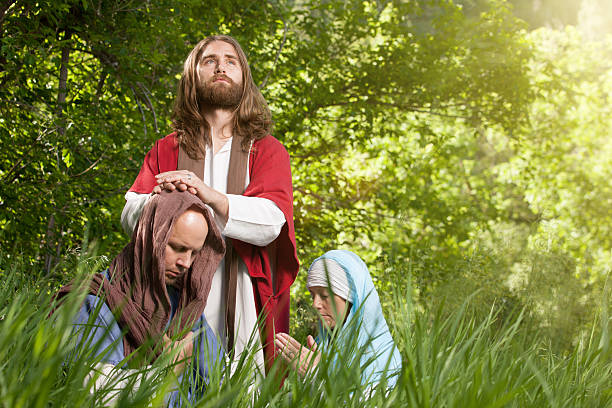 istock Jesus Blessing His Followers 486467550