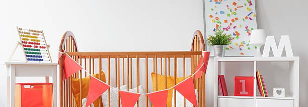 istock Beautiful baby nursery 486467870