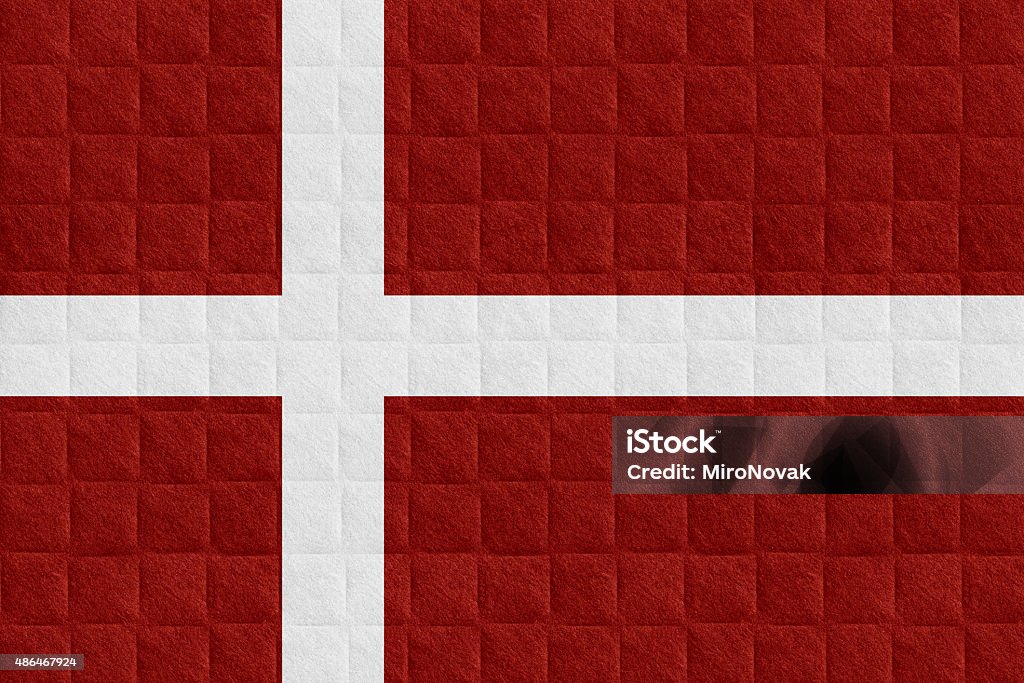 Bandeira Dinamarquesa - Foto de stock de 2015 royalty-free