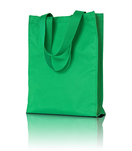 istock green shopping fabric bag 486469202