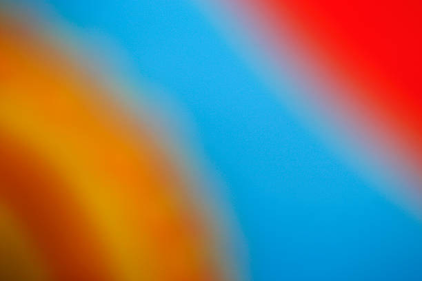 istock Color Defocused background with 4 diagonal color stripes 486473622