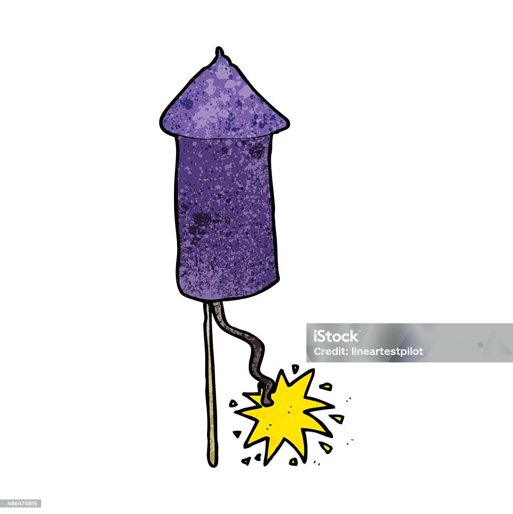 Firework Macaton Cartoon Firework Stock Illustration - Download Image Now - Cheerful ...