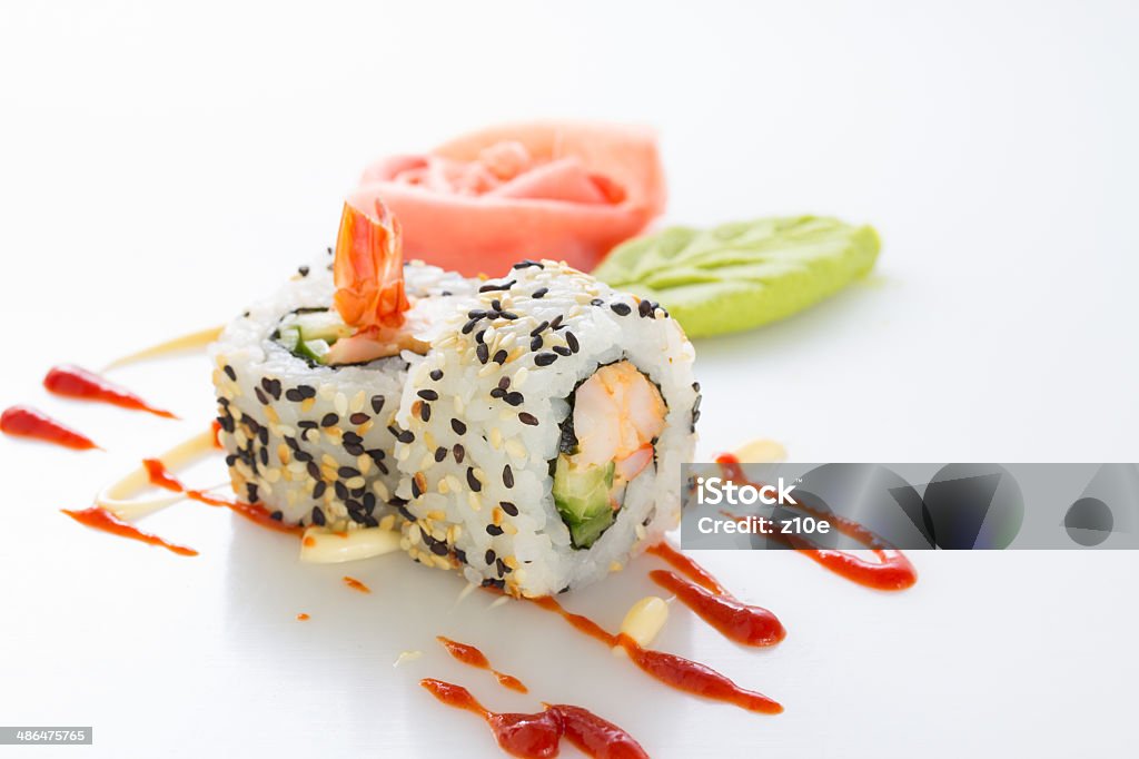 Sushi roll Arranging Stock Photo