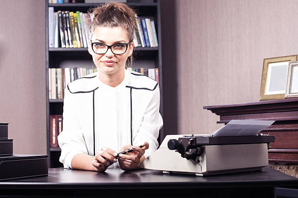 istock Businesswoman in her office. 486480594