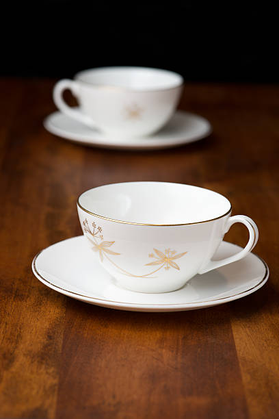 istock Antique /vintage English fine bone china teacup 486481540