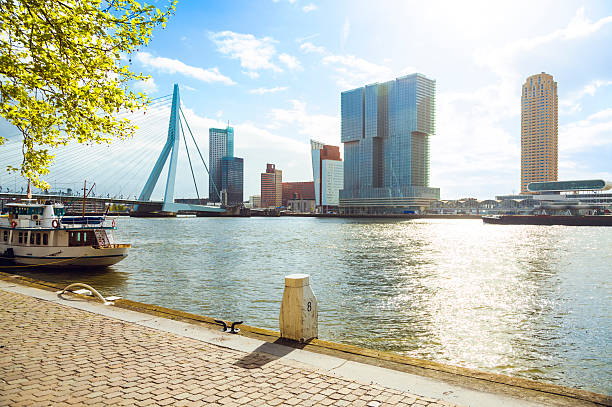 estação do centro da cidade de roterdão, holanda - rotterdam imagens e fotografias de stock