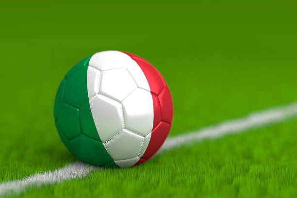 istock soccer ball with italian flag 486502335