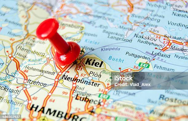 Keel Stock Photo - Download Image Now - Kiel, Map, Germany