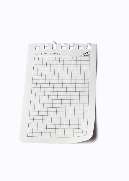 istock close up of a white note paper 486505728