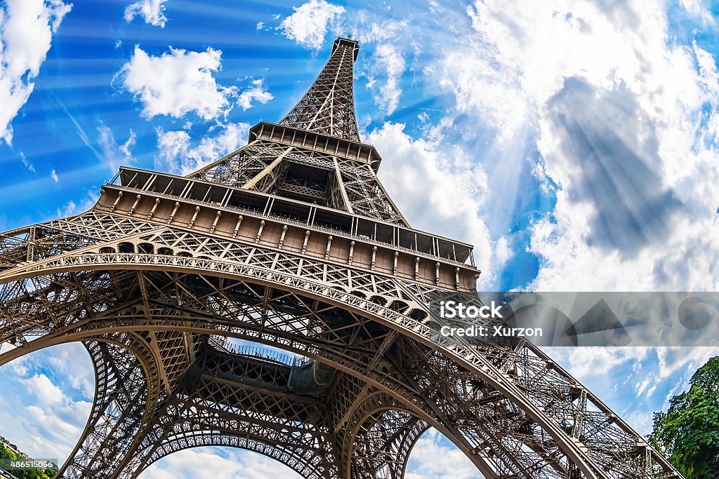 Eiffel Tower 2015 Stock Photo