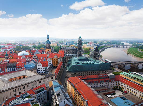 istock Panorama of Dresden downtown and Elba river 486515738