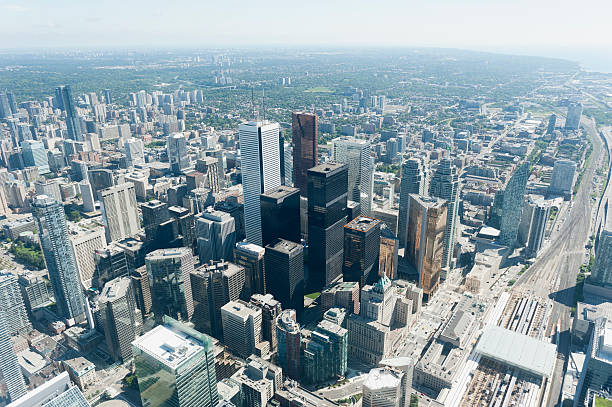 istock downtown toronto seen from above 486516750