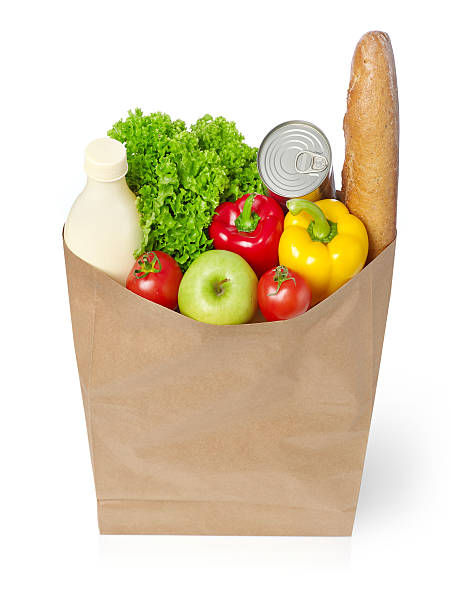 istock Bag of groceries 486517202