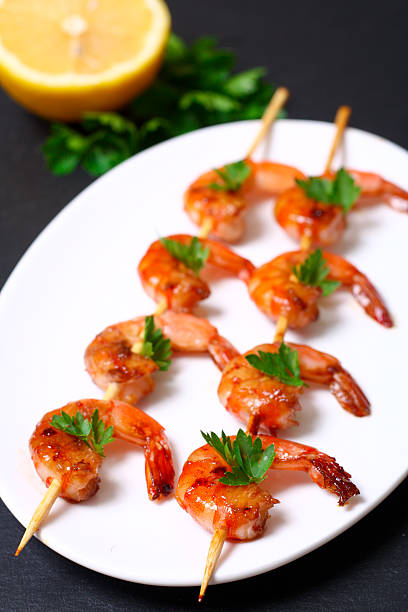 istock shrimps on the skewers 486521314