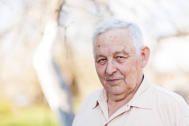 istock Senior man outdoor portrait 486521845