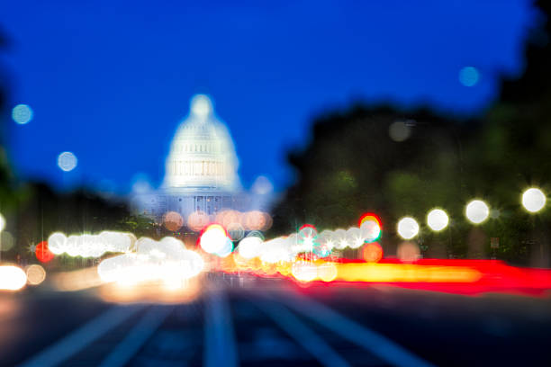 istock The United States Capitol with Blurred Background 486522358