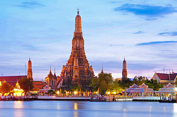 istock Twilight time of Wat Arun 486522947