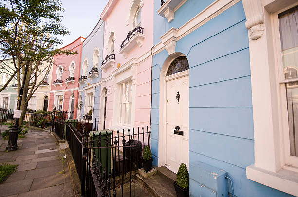 istock Colourful buildings London 486523371