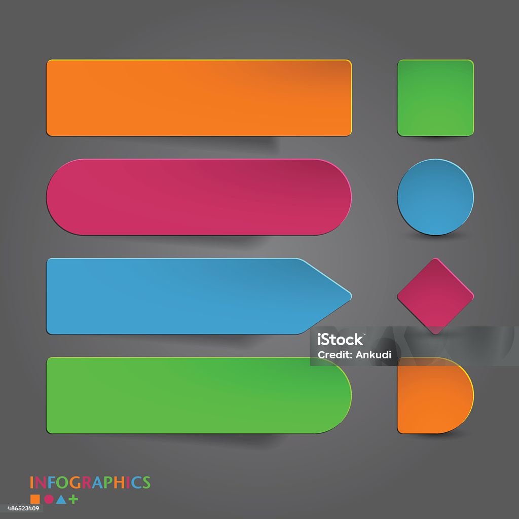 Abstract Tag Design Abstract Infographics Banner Label Tag Designs Template Stock ...