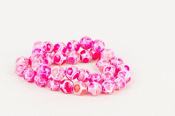 istock Beads jewelry - Stock Image macro. 486523520