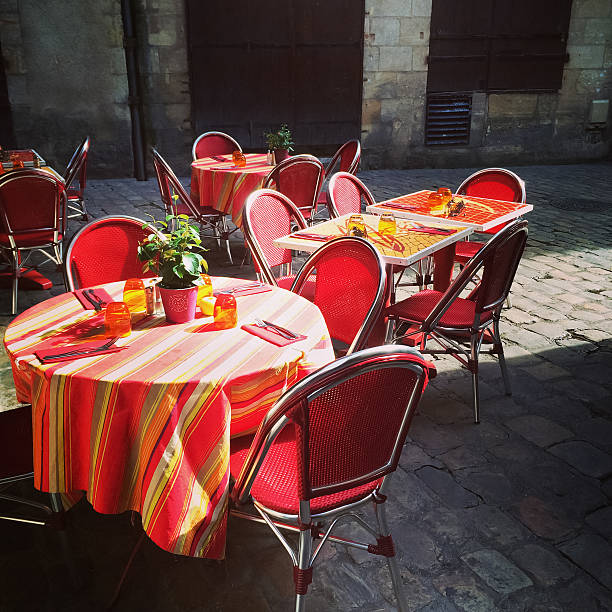 istock Outdoor cafe on a sunny day 486523862