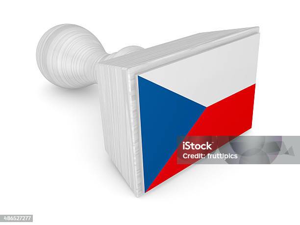 Sello De Madera Con La Bandera De La República Checa Foto de stock y más banco de imágenes de Acuerdo