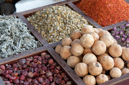 The spices market in Dubai
