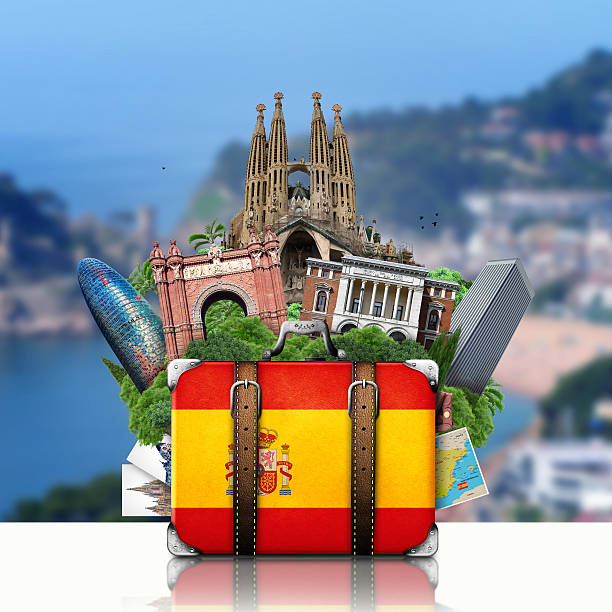 istock Spain, landmarks Madrid and Barcelona, travel 486528105