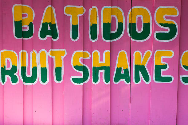 istock Food sign in the caraibe 486529664