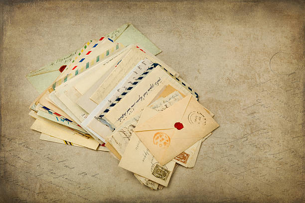 istock Grungy background and old letters 486529718