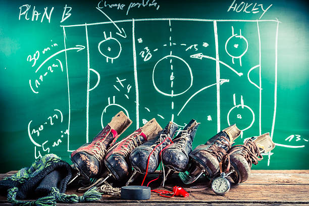 istock Plan to playing in ice hockey 486531224