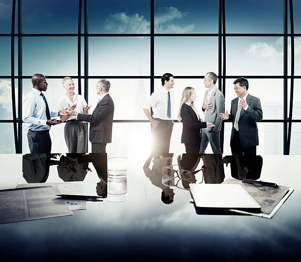 istock Business People Corporate Team Discussion Meeting Concept 486533462