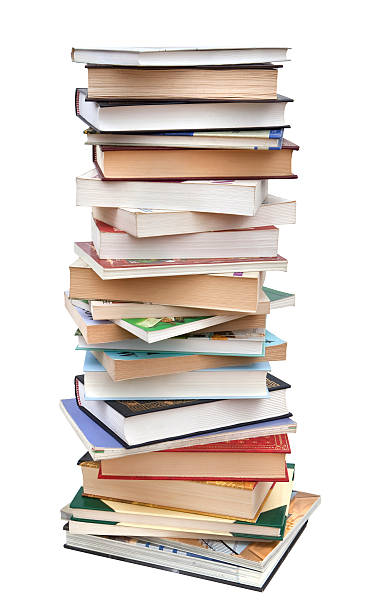 istock pile of old books on a white background 486533516