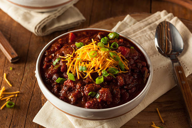 istock Homemade Organic Vegetarian Chili 486538792